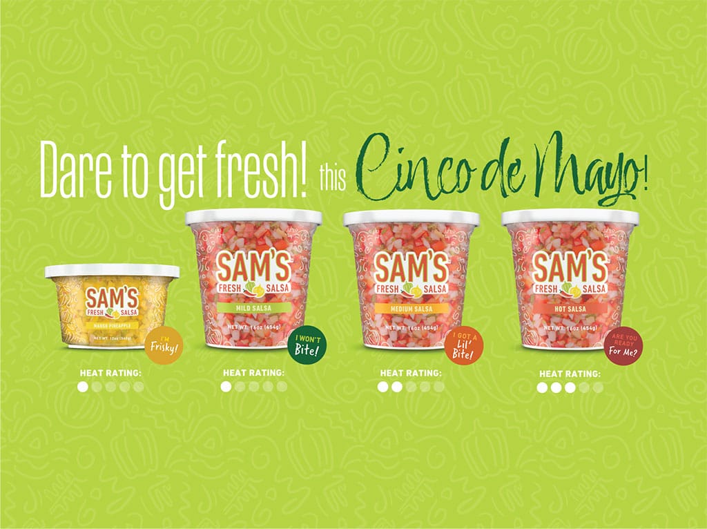 Sam’s Fresh Salsa Thought for Food & Son